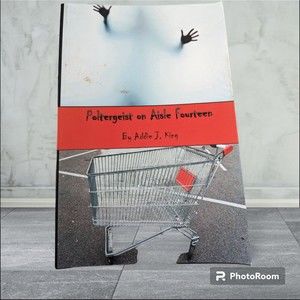 Poltergeist on Aisle Fourteen Addie J King Paranormal Murder Mystery Signed